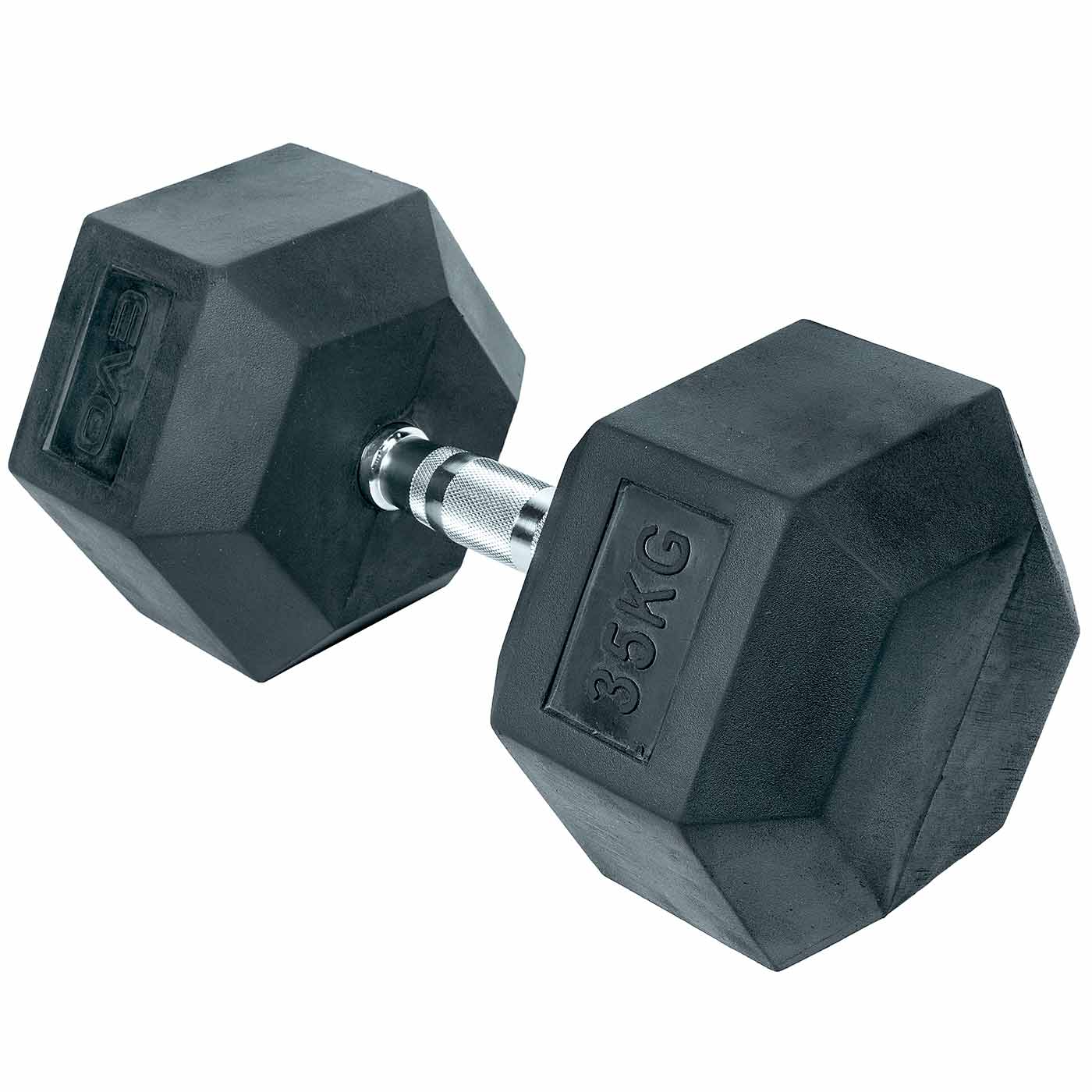 MANCUERNA ENCAUCHETADA 35KG (HEXAGONAL) — Mancuerna Profesional de Alto Rendimiento | iFocus Fit