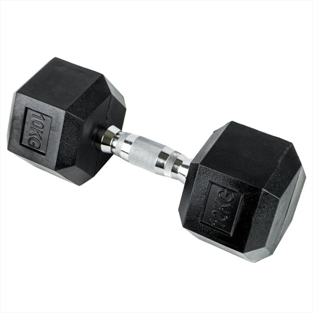 Mancuerna Hexagonal Encauchada Profesional | iFocus Fit