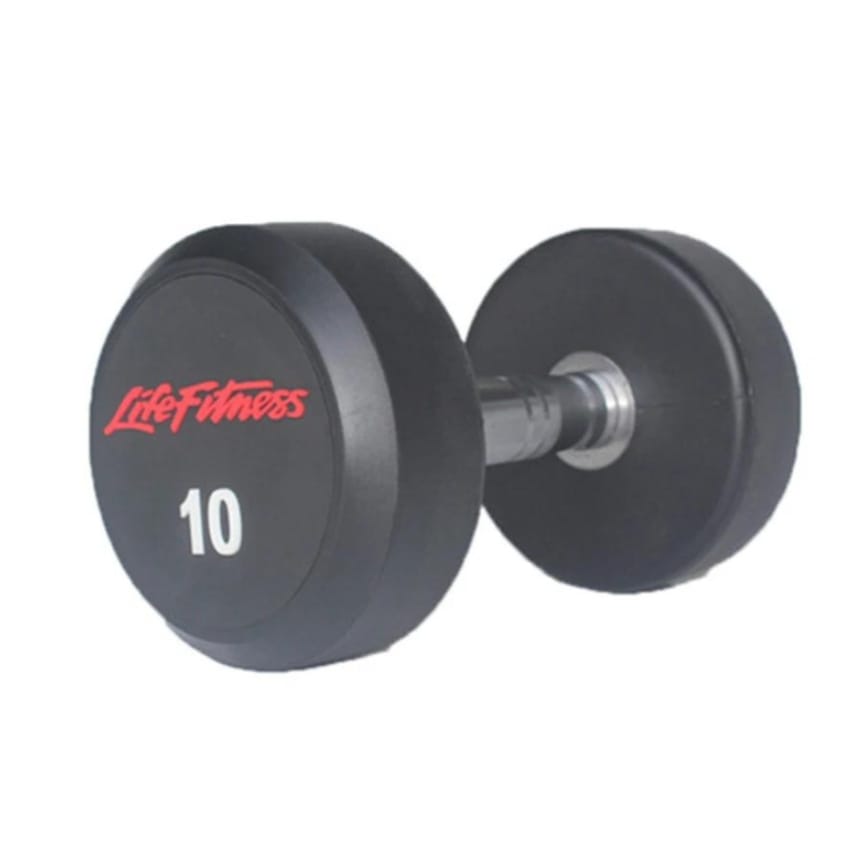 Mancuerna Redonda Profesional en Goma | iFocus Fit