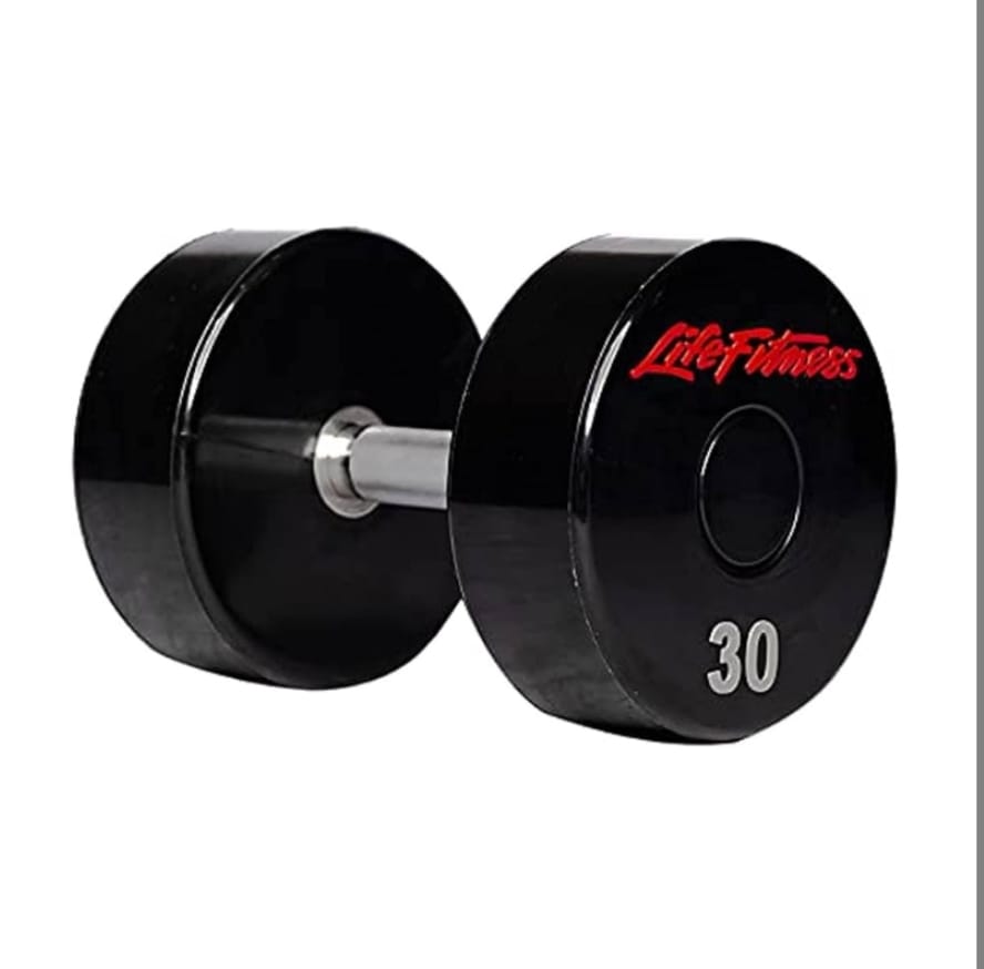 Mancuerna Redonda Profesional en Goma | iFocus Fit