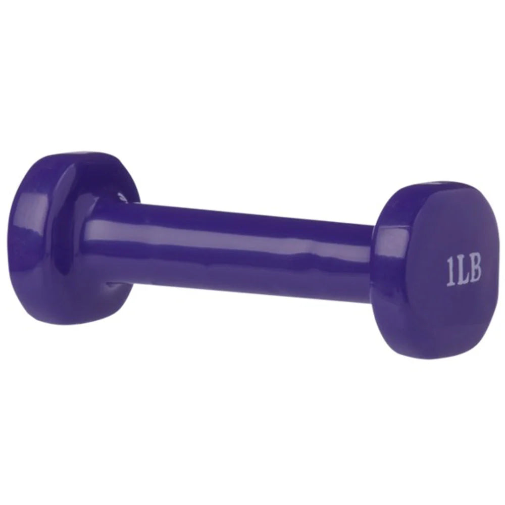 Mancuerna Vinilo 1 Libra — Agarre Antideslizante | iFocus Fit