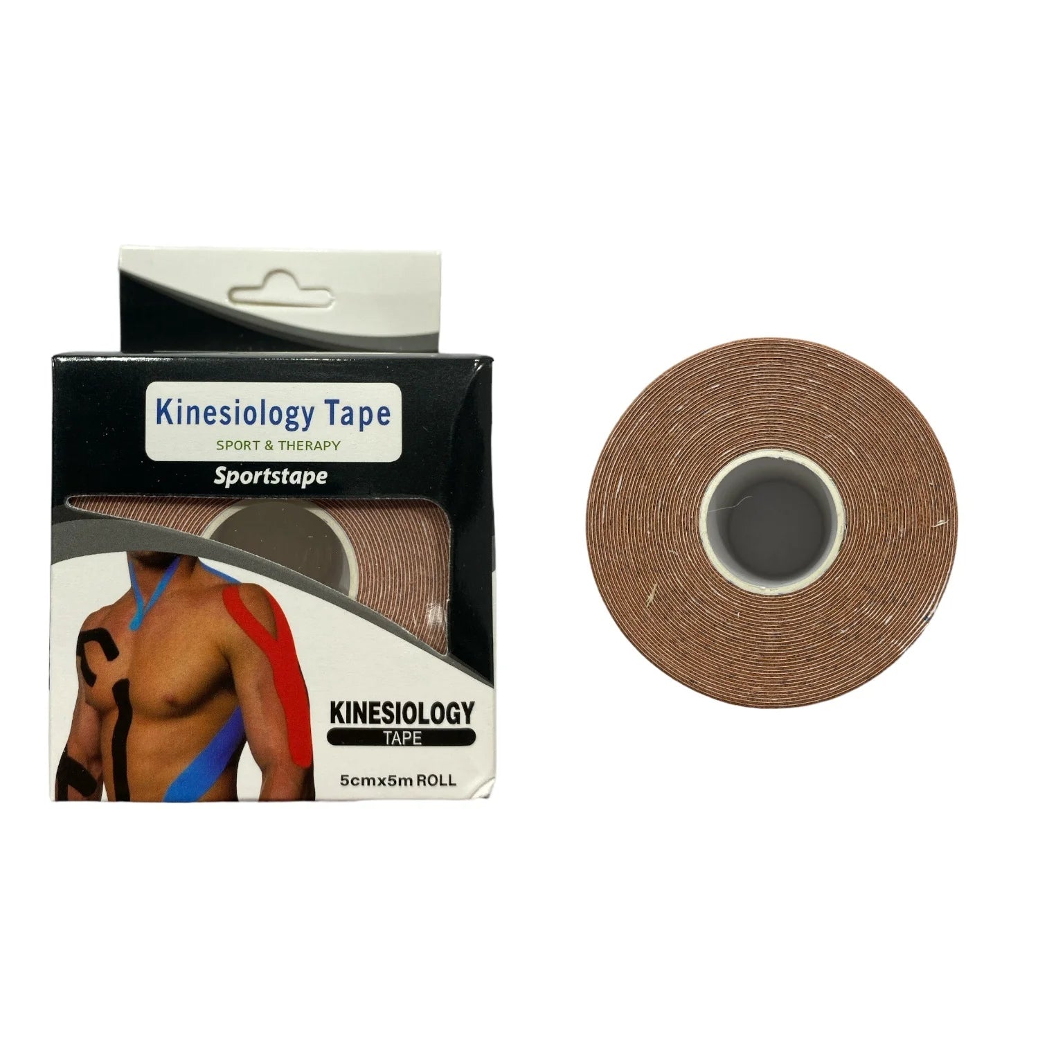 Rollo de Cinta Kinesiológica — Tape Deportivo Hipoalergénico de 5 Metros | iFocus Fit