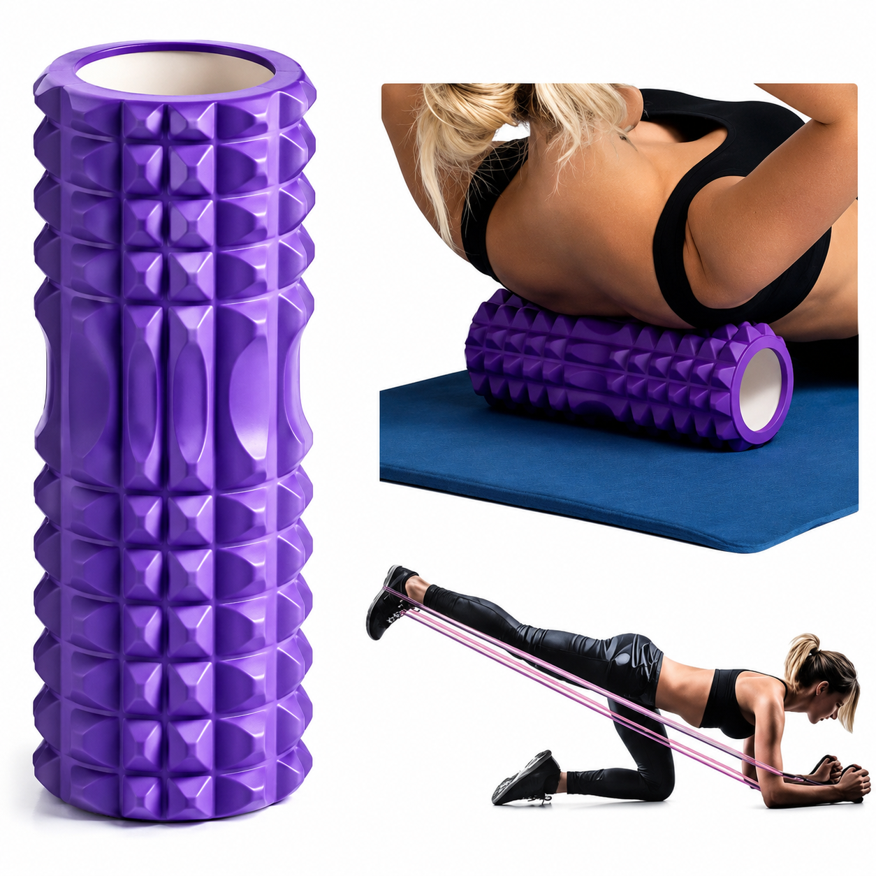 RODILLO HUECO YOGA 45CM