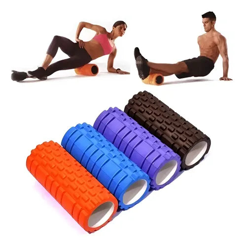 Rodillo Roller Masajeador 33 cm — Foam Roller Compacto para Recuperación Muscular | iFocus Fit
