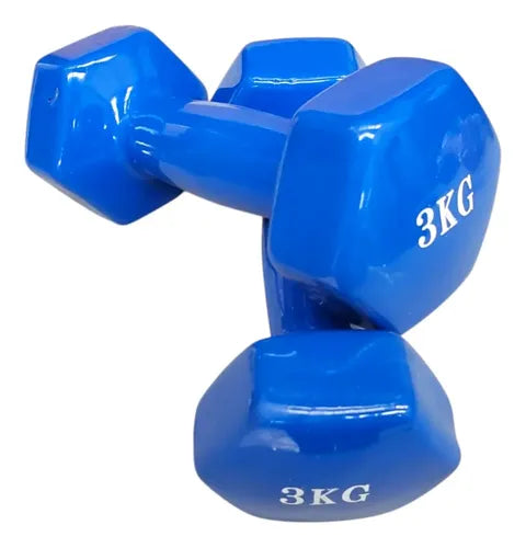 MANCUERNA VINILO 3KG — Mancuerna Profesional de Alto Rendimiento | iFocus Fit
