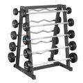 Rack Para Barras 10 Slots Curvo — Organizador de Pared | iFocus Fit