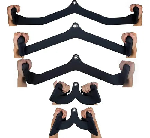 Set Adaptación De Polea Lat X 5Pcs — Kit de Agarres Ergonómicos | iFocus Fit