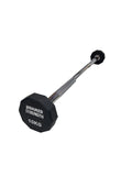 Barra Fija Hummer 10 Kg PU Recta — Barra de 10 Esquinas con Recubrimiento de Poliuretano | iFocus Fit