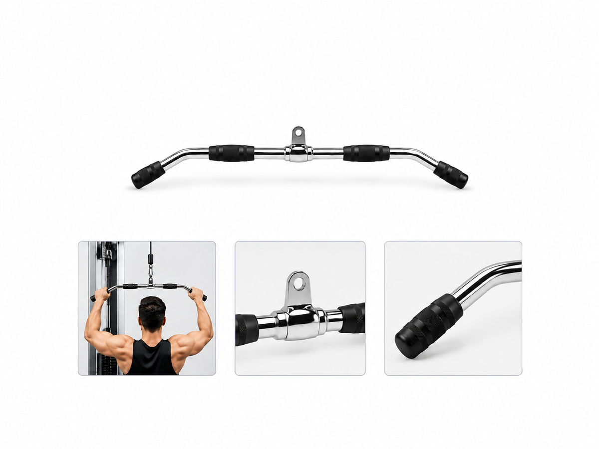 Adaptación Polea Agarre Goma 92cm 3.8kg — Accesorio de Fuerza | iFocus Fit