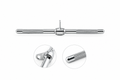 Adaptación Polea Recta Cromada 48cm 2.1kg — Accesorio de Fuerza | iFocus Fit