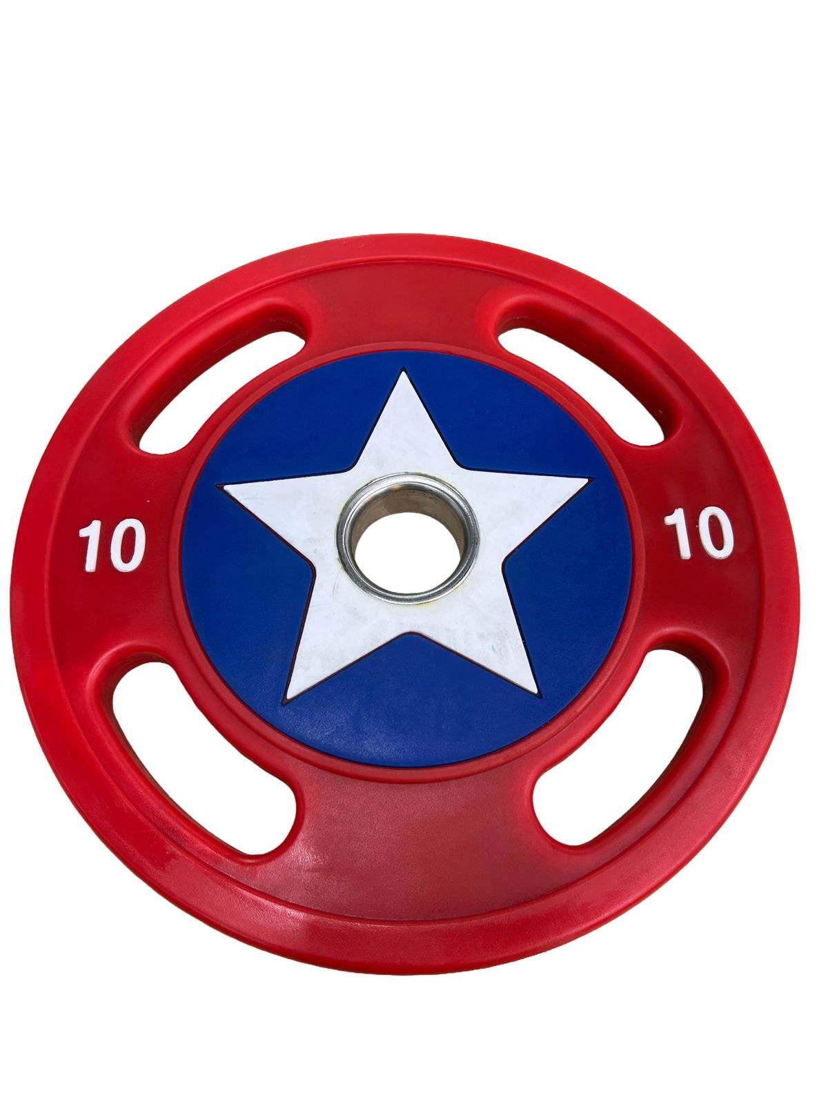 Disco Olímpico Capitán A. PU 4 Agujeros — Diseño Premium | iFocus Fit