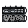 Kit Juego de Pesas 50Kg Negras — Set Multifuncional | iFocus Fit