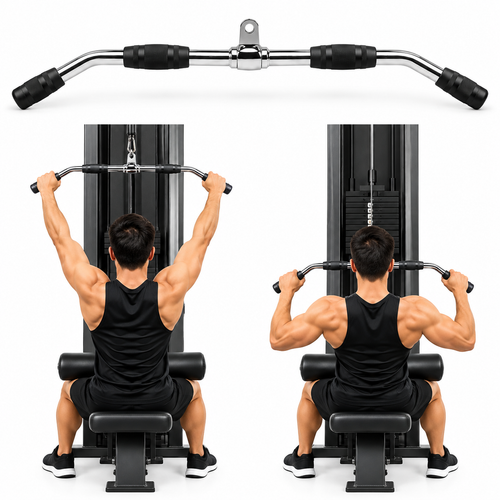 Adaptación Polea Agarre Goma 92cm 3.8kg — Accesorio de Fuerza | iFocus Fit