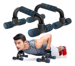 Soportes Para Flexion De Pecho (Par)Soportes Para Flexión De Pecho (Par) — Barras para Push Ups con Agarre de Neopreno | iFocus Fit