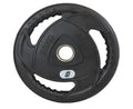 DISCO OLIMPICO EN ACERO Y CAUCHO 2PUL -20kg — Disco Recubierto Profesional | iFocus Fit