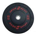 DISCO OLIMPICO EN CAUCHO 2PUL -15LB FPL-R-506 — Disco Recubierto Profesional | iFocus Fit