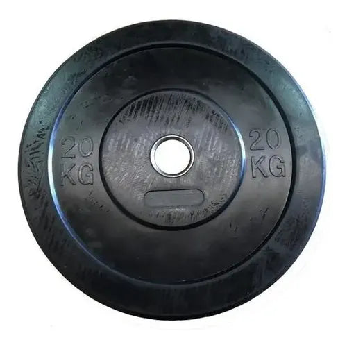 DISCO DE GOMA OLIMPICO 20KG — Disco Recubierto Profesional | iFocus Fit