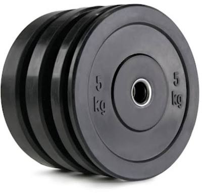 DISCO DE GOMA OLIMPICO 5KG — Disco Recubierto Profesional | iFocus Fit