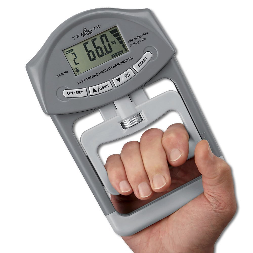 Dinamómetro Digital de Mano — Medidor de Fuerza de Agarre Profesional | iFocus Fit