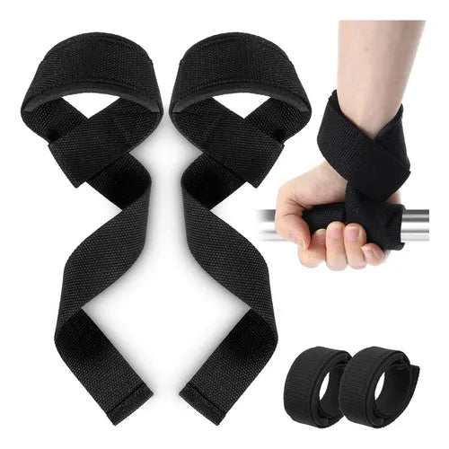 Correas Antideslizantes Levantamiento De Pesas — Agarre Técnico Reforzado | iFocus Fit