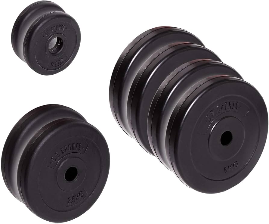 DISCO EN GOMA ESTANDAR 29MM 5KG — Disco Recubierto Profesional | iFocus Fit