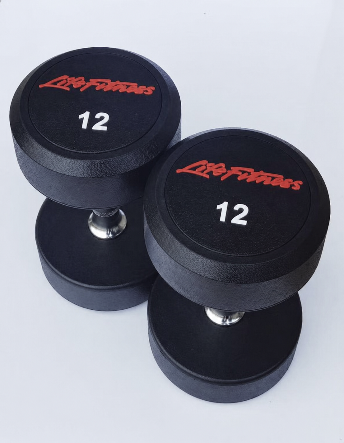 Mancuerna Redonda Profesional en Goma | iFocus Fit