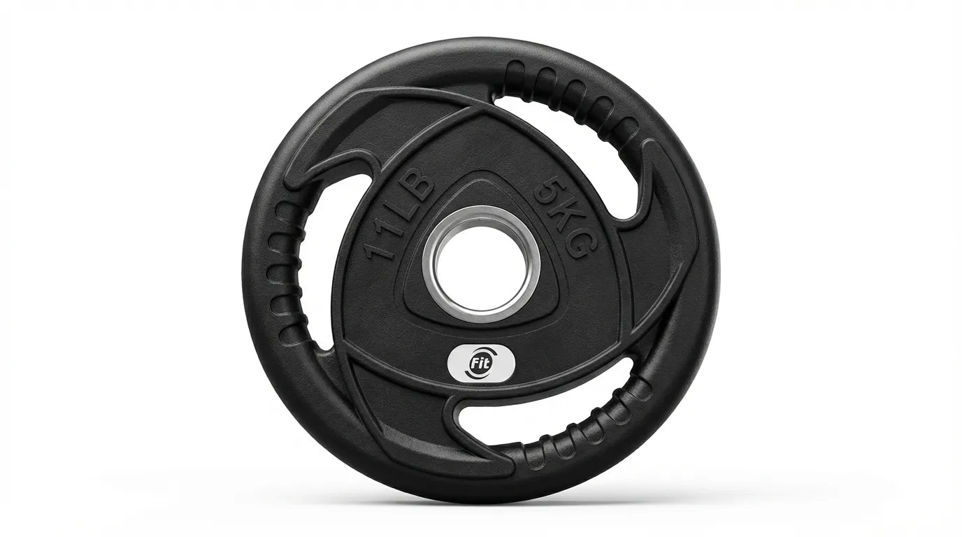 Disco Olímpico en Acero y Caucho 2 Pulgadas SportFitness — Discos de 5 KG y 20 KG | iFocus Fit