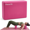 Bloque Yoga Brick — Ladrillo de Soporte en Espuma de Alta Densidad para Estiramiento y Equilibrio | iFocus Fit