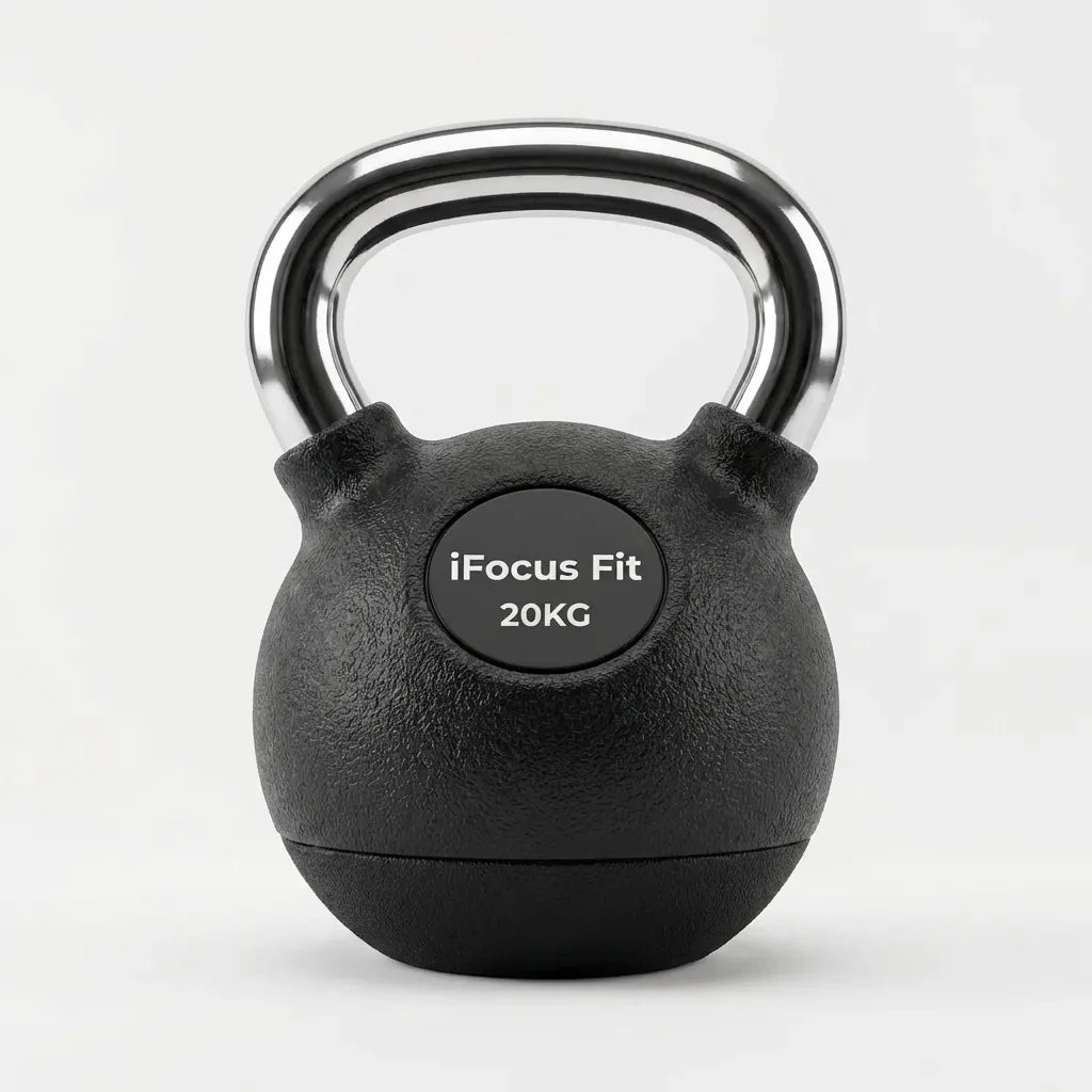 Pesa Rusa Kettlebell Encauchada (20kg - 24kg) — Fuerza Pro | iFocus Fit