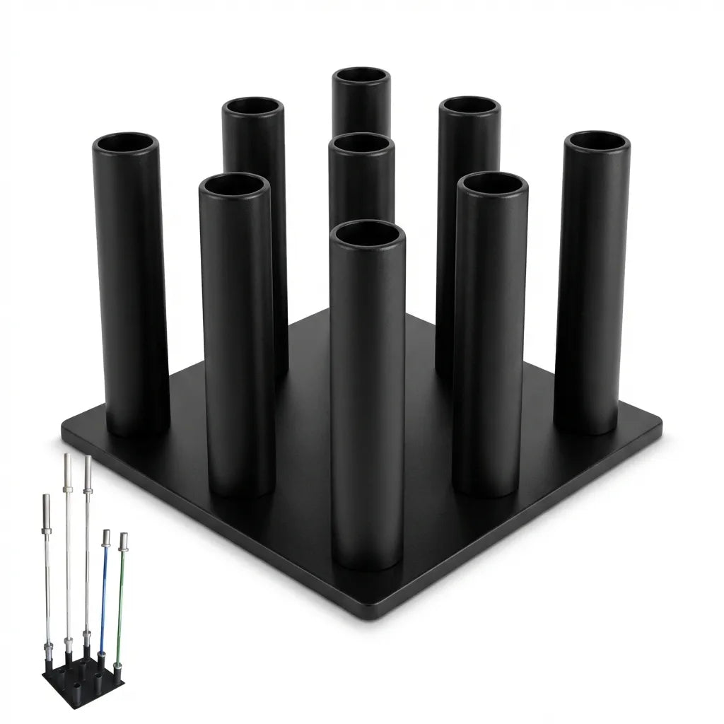 Rack 9 Para Barras — Organizador Vertical de Alta Capacidad | iFocus Fit