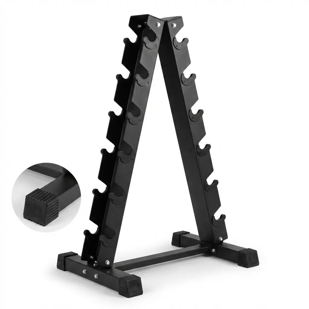 Rack Para Mancuernas 12 Slots — Organizador de Peso Libre | iFocus Fit