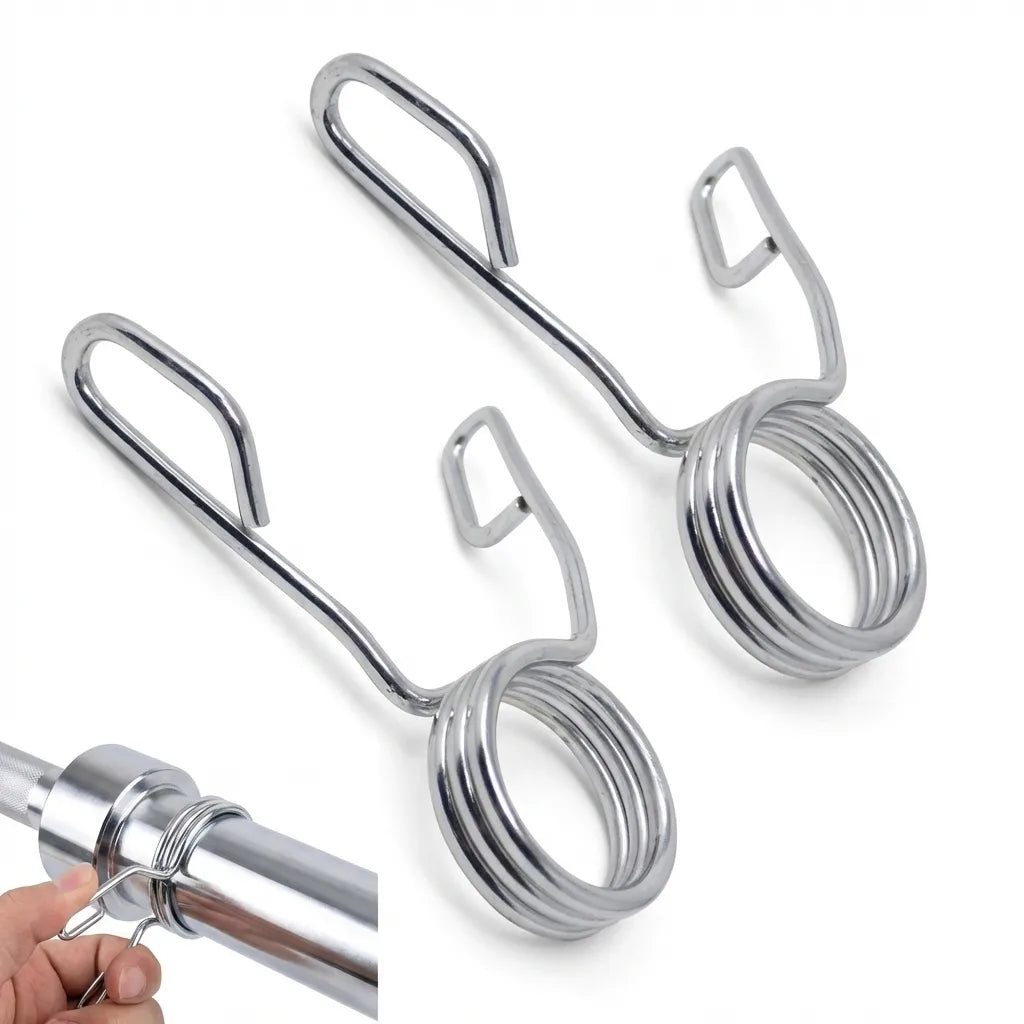 Clip Collarín Resorte — Seguridad para Barras | iFocus Fit