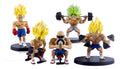 SET FIGURAS DEPORTIVAS DRAGON BALL Z X 5 PCS