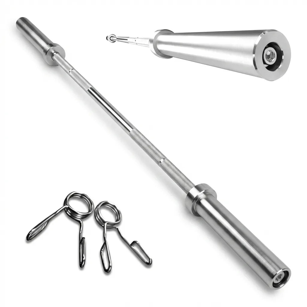 Barra Olímpica Recta 1.5M — Accesorio de Fuerza | iFocus Fit
